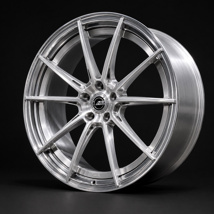 FELA Custom Rim Felge in Silber